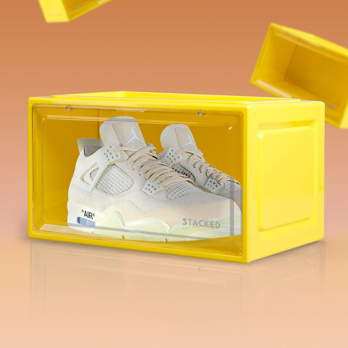 shoe station yellow box