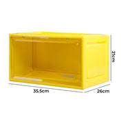 Stacked Sneaker Display Case - Yellow