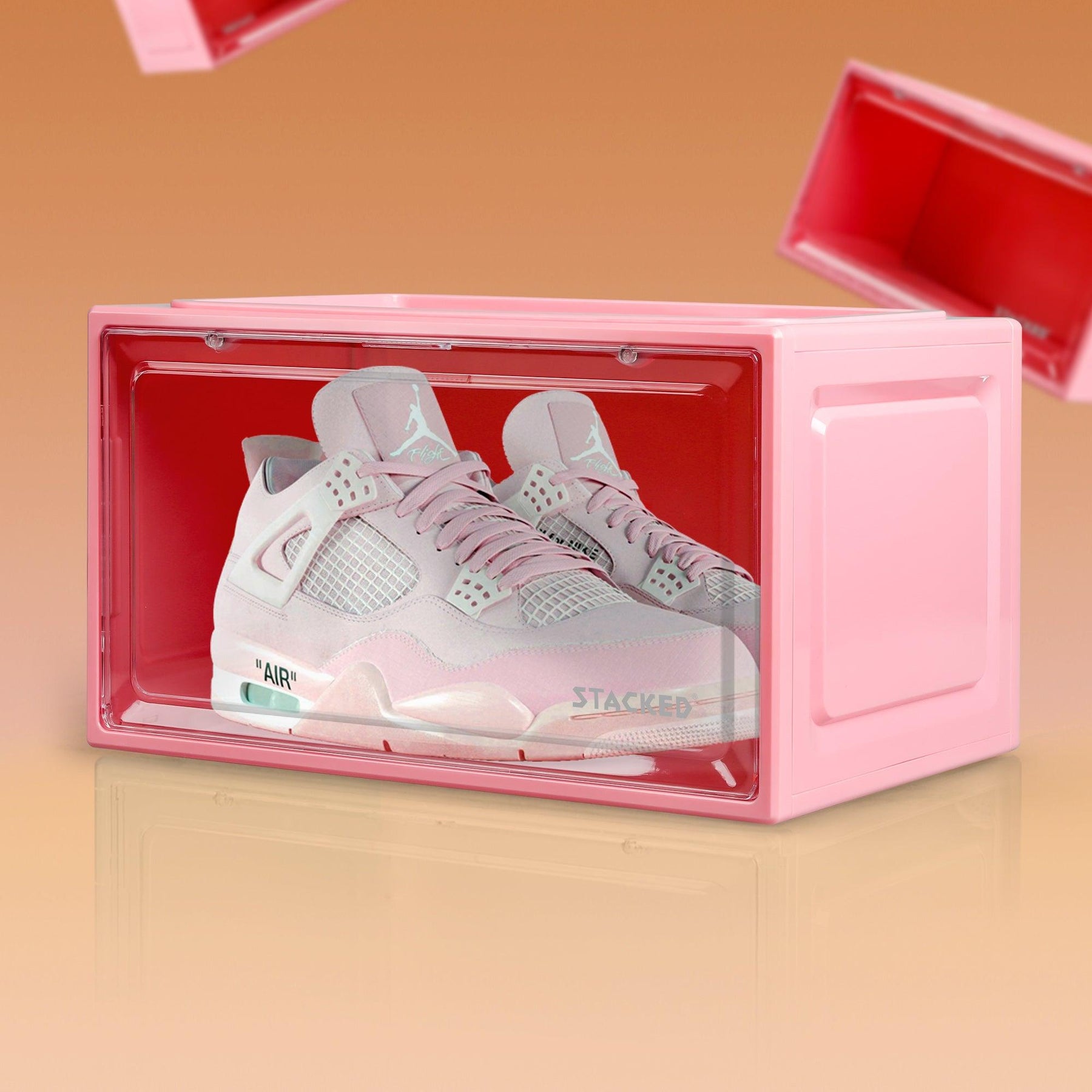 Pink Shoe Box | STACKED Storage