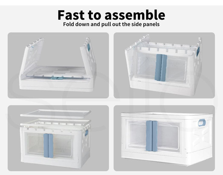 Clear Storage Box - Stackable Container