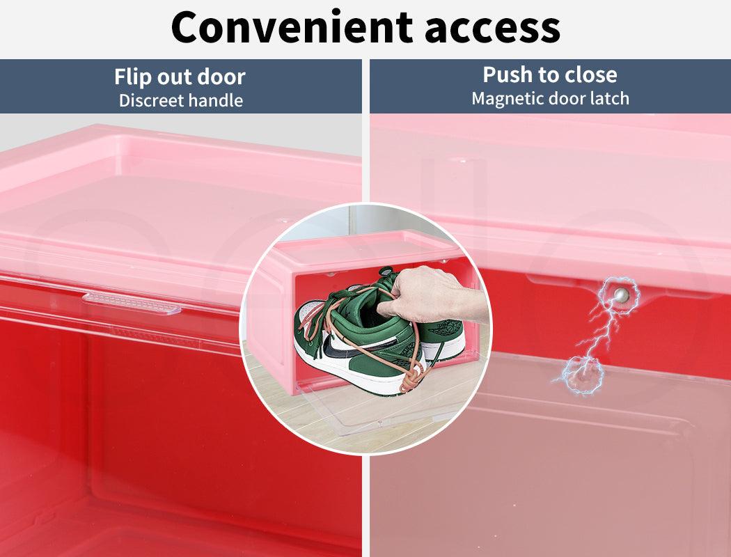 Pink Shoe Box | STACKED Storage