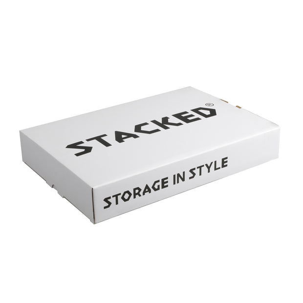 Stacked Magnetic Sneaker Display Case - Black